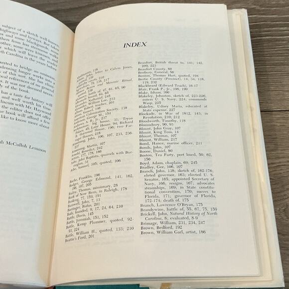 Builders Of The Old North State Marshall Delancey Haywood 1968 Carolina Ex Lib - Picture 10 of 13